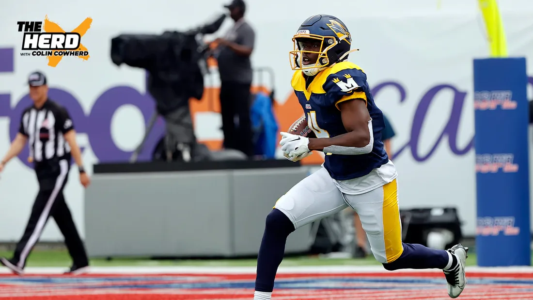 Showboats Derrick Dillon's 109-yard TD return is top play of USFL Week 6 | THE HERD